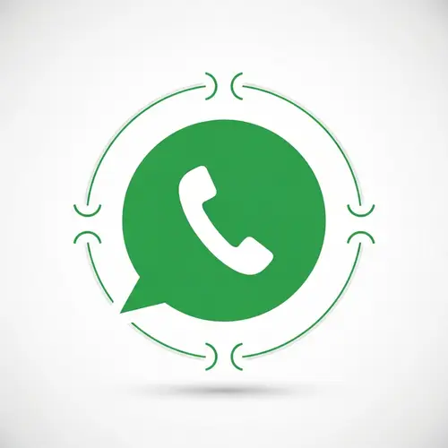 WhatsApp Style Messaging App Icon Design