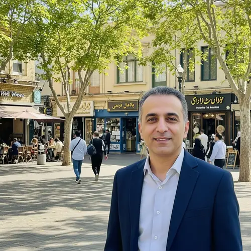 Alex Helmi in Persian Square, Westwood LA | Multicultural Community Scene