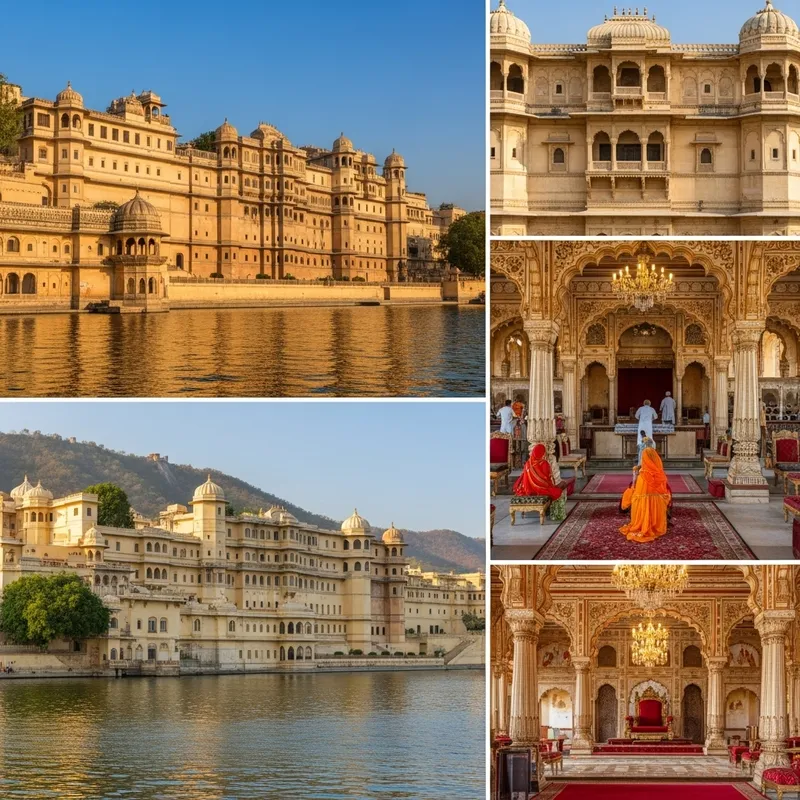 Stunning Udaipur City Palace: Vibrant Rajasthani & Mughal Architecture Stunning Udaipur City Palace: Vibrant Rajasthani & Mughal Architecture