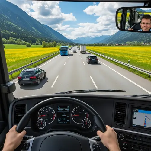 Realistic European Truck Driving Simulator Experience