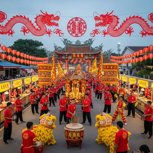 4th Sea and Land Patrol Cultural Event at Mazu Temple, Hainan Guildhall