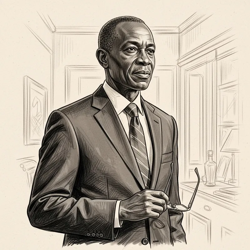 Mr. Okello - Wise and Dignified African Man Portrait Mr. Okello - Wise and Dignified African Man Portrait