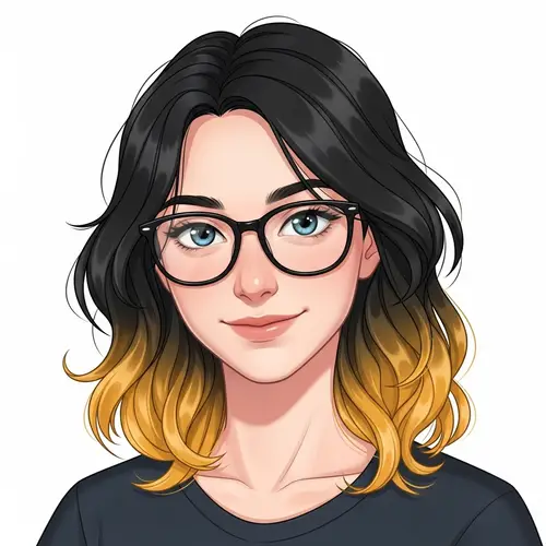 Charming Disney-Style Young Woman Animation