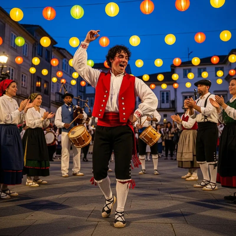 Chico Gallego Dancing at Festive Gathering - Energetic Celebration