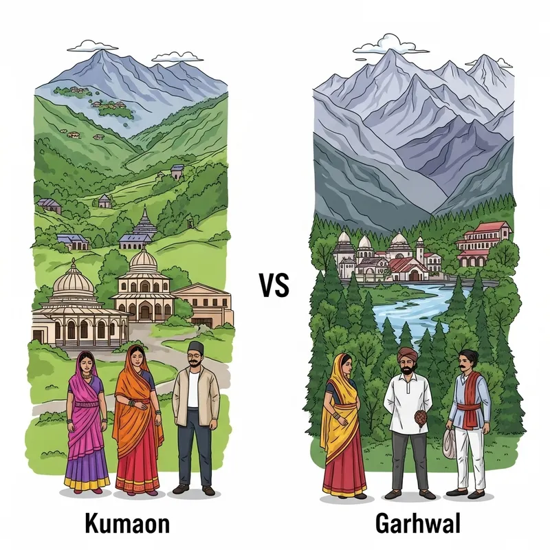Kumaon vs Garhwal: Detailed Cultural Comparison