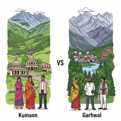 Kumaon vs Garhwal: Cultural Comparison in Uttarakhand