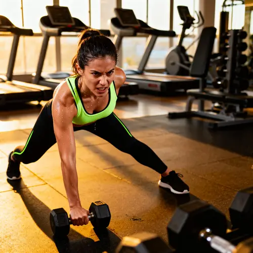 Top Fitness Influencer Photo in Gym