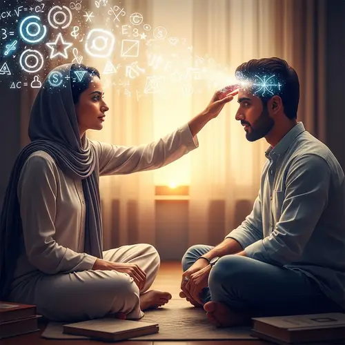 Mind-Reading Phenomenon: Psychic Connection Visualization