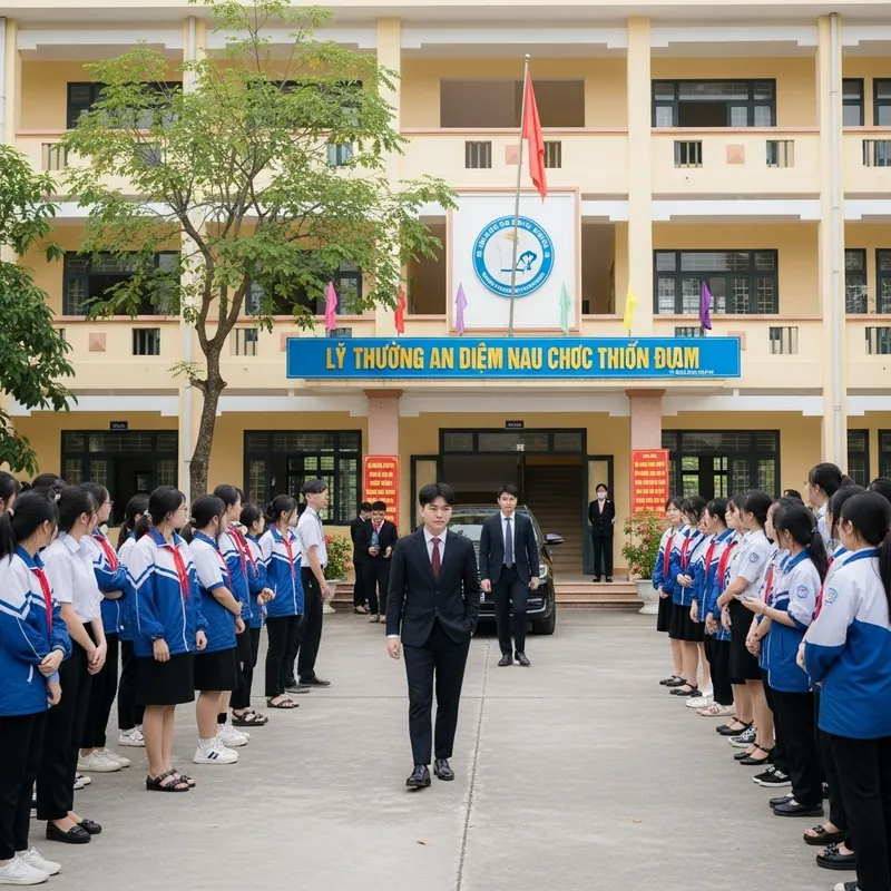 Youthful Ambiance at Secondary School - Ly Thuong An's Tale