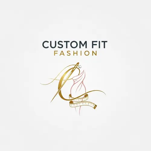 Custom Fit Fashion Logo: Sophisticated & Stylish Design