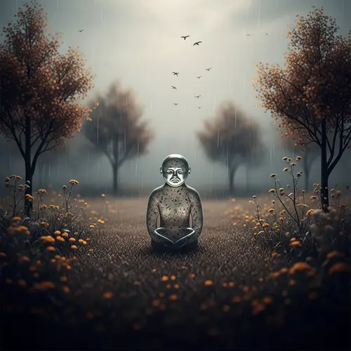 Abstract Depression Artwork: A Poignant Landscape