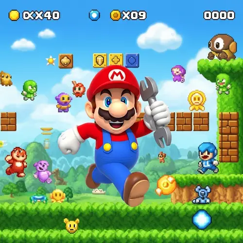Meet Mario: The Fun and Adventurous Video Game Plumber