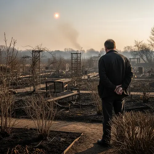 The Lost Garden: A Reflection of Destruction