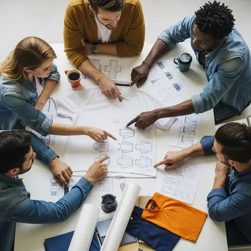 Professional Team Designs Polo T-Shirt | Collaboration at Work