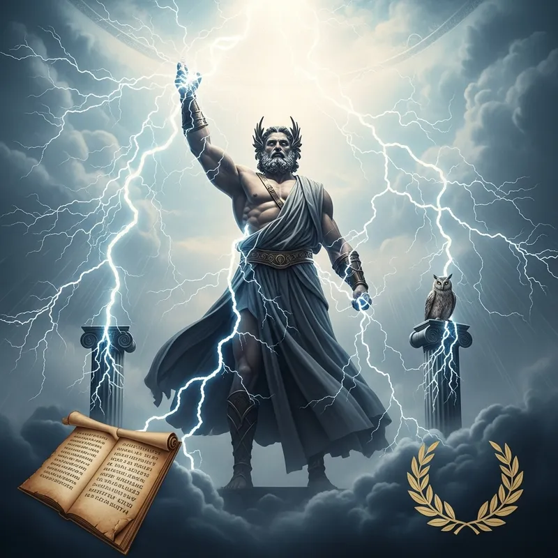 Zeus: Ancient Greek God of Thunder and Power