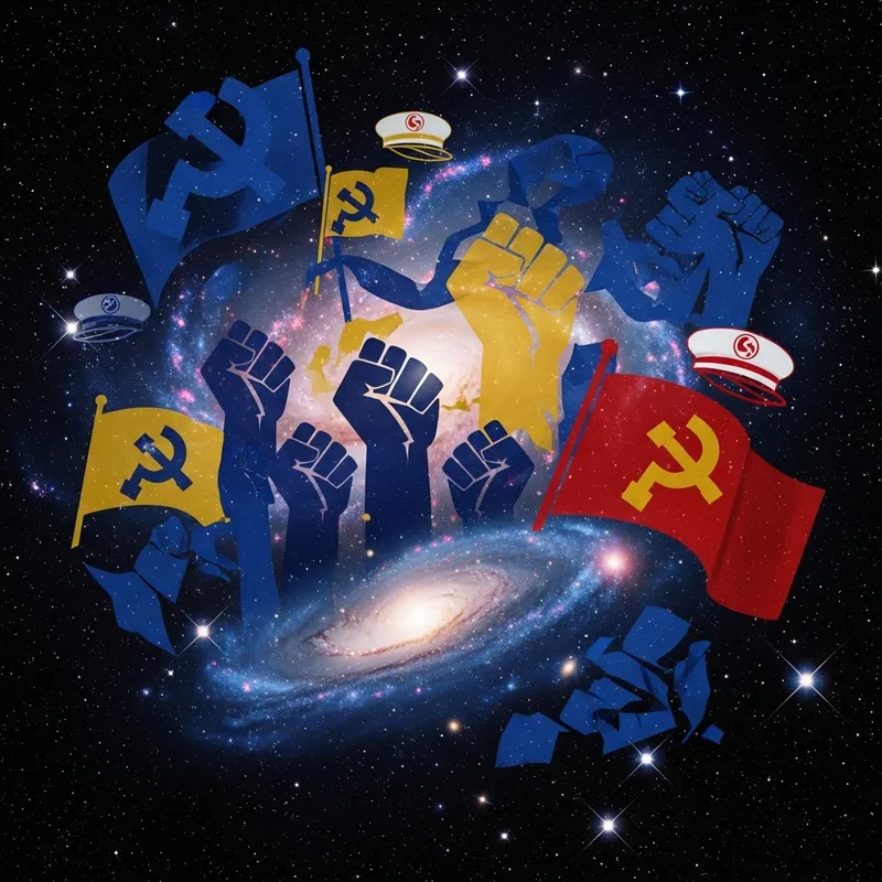 Abstract Revolution Symbolism & Open Universe Art