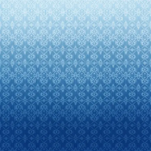 Intricate Hand-Woven Textile Pattern on Gradient Blue Background