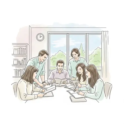 Collaborative Learning in a Serene Atmosphere