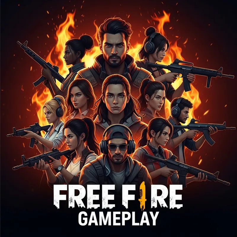 Captivating Free Fire Gameplay Thumbnail for YouTube Channel Captivating Free Fire Gameplay Thumbnail for YouTube Channel