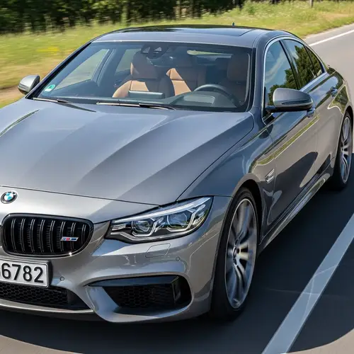 Sleek and Sporty BMW Car - German Performance Excellence
