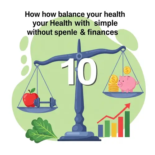 Balancing Health and Finances: 10 Simple Tips