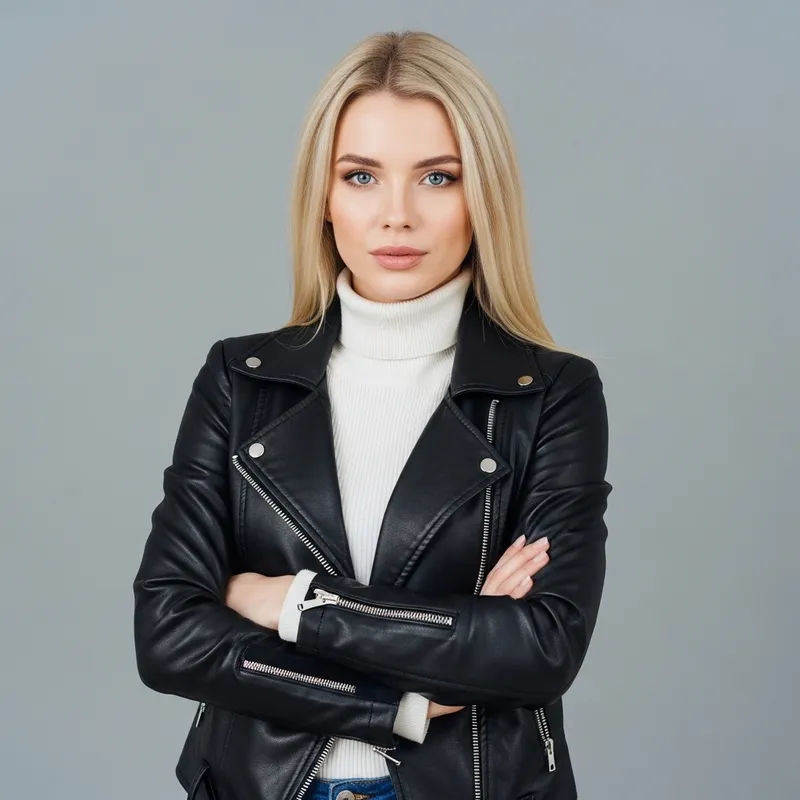 Fresh & Chic | Young Woman with Fair Features