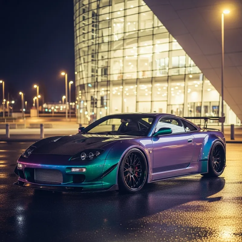 Sleek Porsche 911 GTStreet R: Urban Night Capture with Aggressive Stance Sleek Porsche 911 GTStreet R: Urban Night Capture with Aggressive Stance