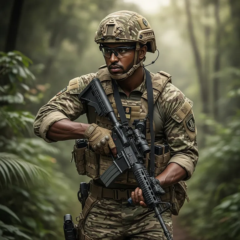 Elite Ethiopian Commando | Jungle Expert & Tactical Specialist