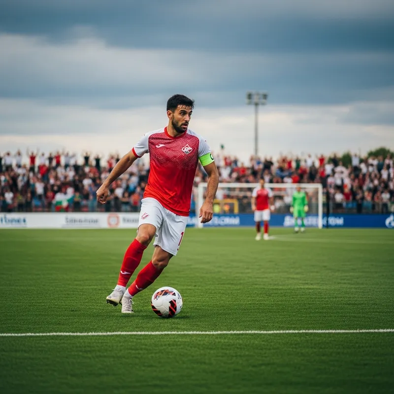 Dagestani Football Player Maneuvering Ball | Exciting Game Moment