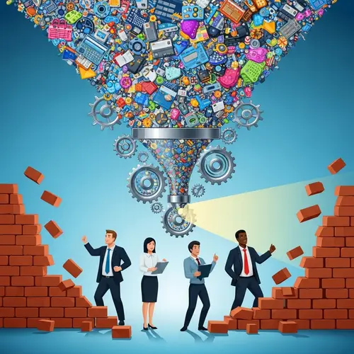 Data Analytics Breaking Barriers in Business | Illustration