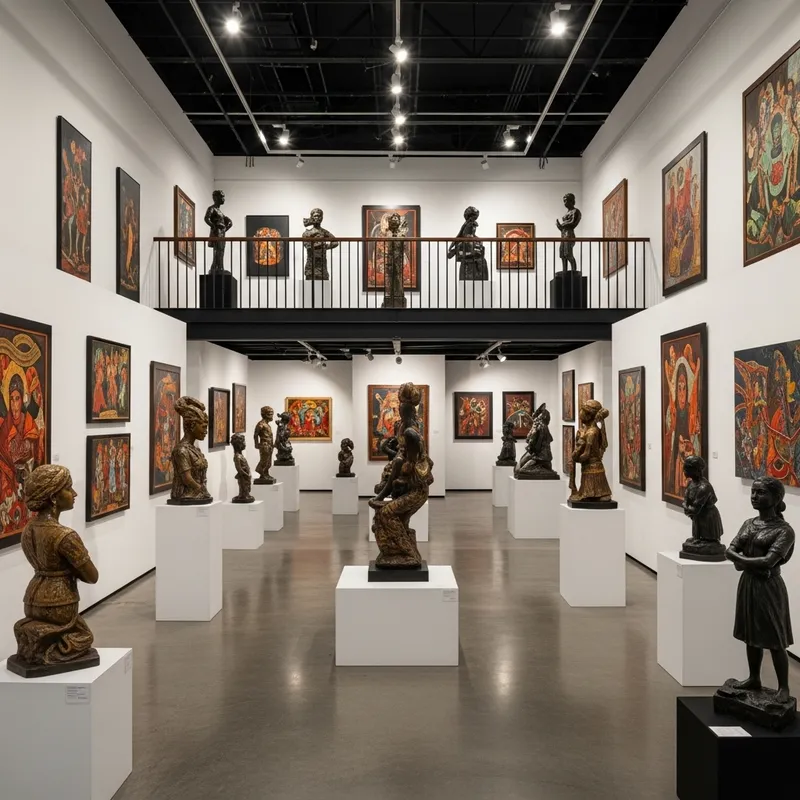1500 Sq Ft Exhibition Space with Artworks & History Exhibits