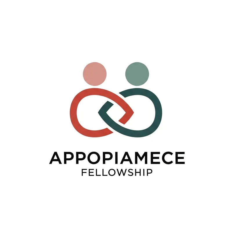 Minimal Acquaintance Logo Design | Fellowship Symbol