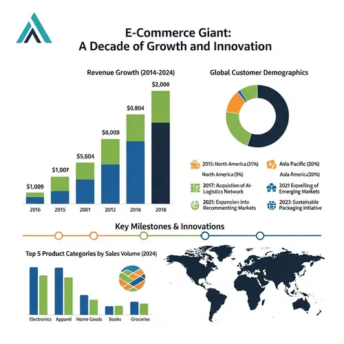 Amazon Case Study Results: Growth, Demographics, Sales Data