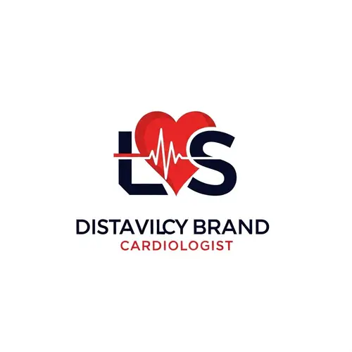 Professional Brand Logo for Cardiologist: Lucas Santos