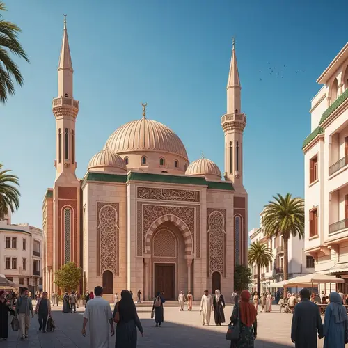 Islamic Cultural Center in Relizane, Algerian Architecture