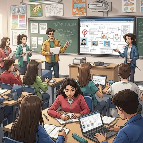 Diverse Maghrebian Classroom: Active Learning & Collaboration