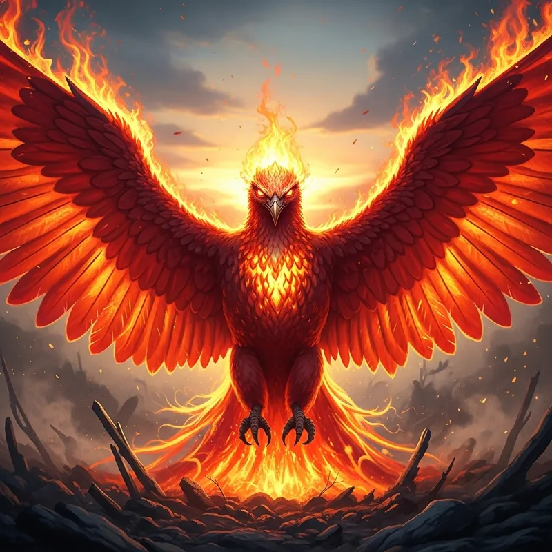 Phoenix - Mythical Bird of Rebirth