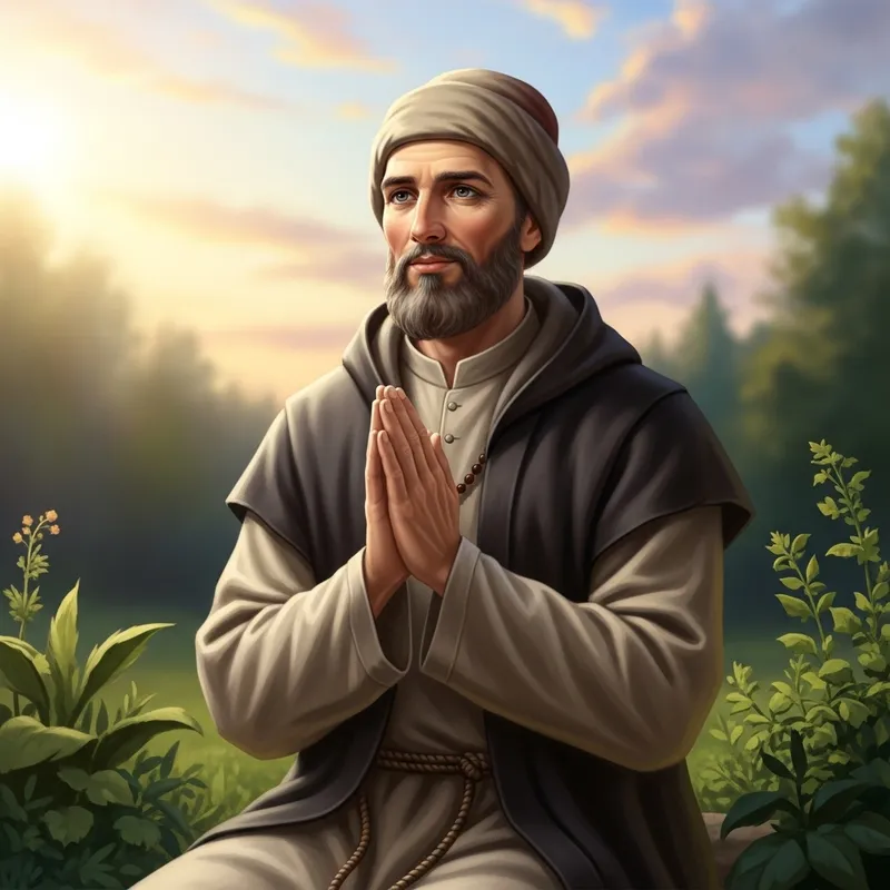 Saint Denis: Serene and Wise in Traditional Garb Saint Denis: Serene and Wise in Traditional Garb