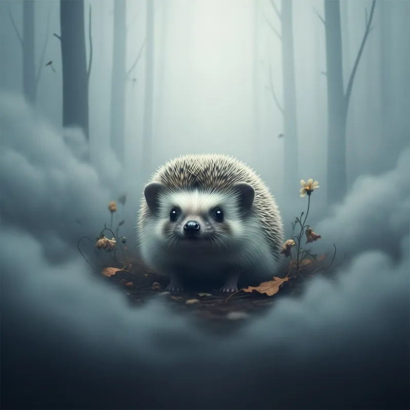 Misty Hedgehog Avatar in Enchanted Woods Misty Hedgehog Avatar in Enchanted Woods