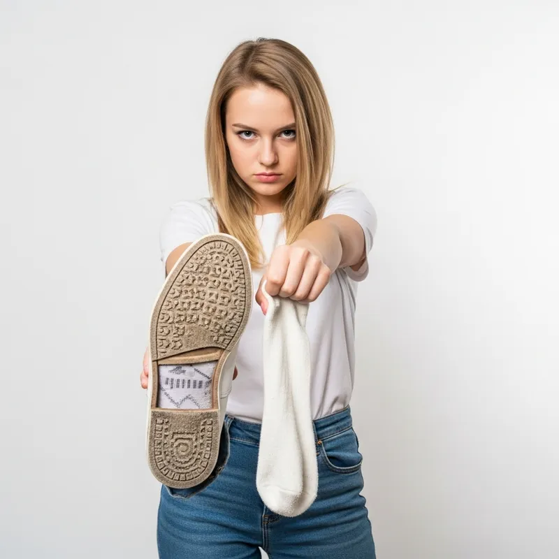 Teen Girl with Dirty Shoes: A Bold Statement Teen Girl with Dirty Shoes: A Bold Statement