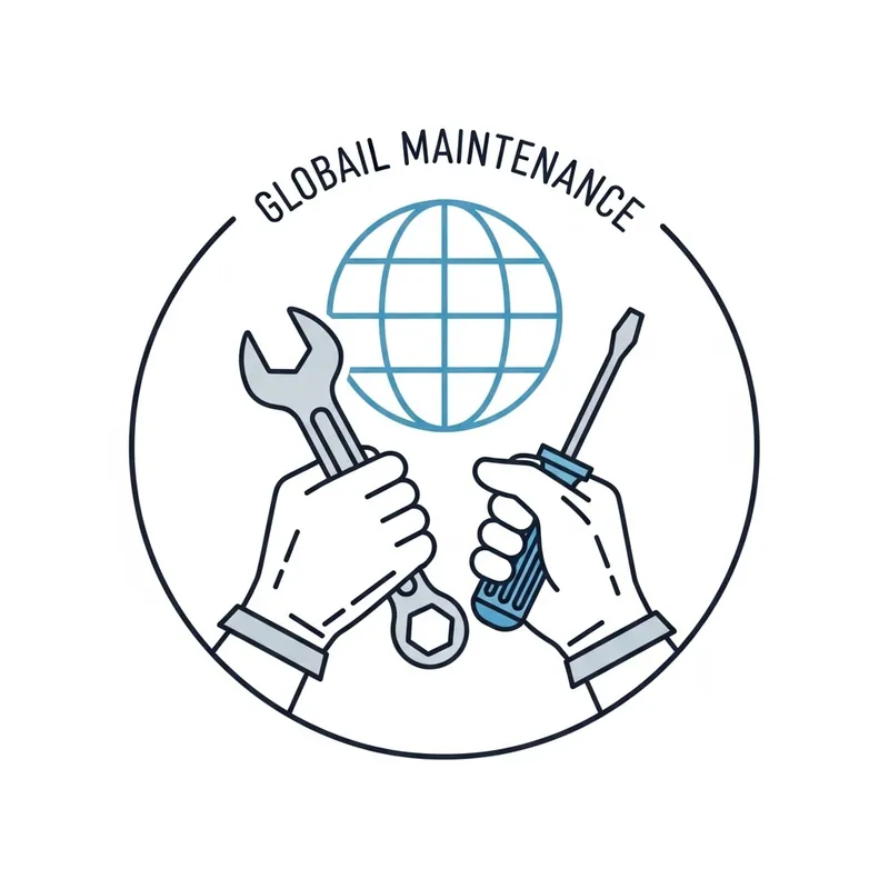 Maintenance Icon: Simple & Symbolic Design Maintenance Icon: Simple & Symbolic Design