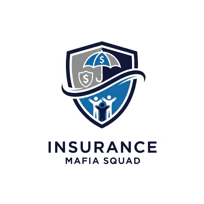 Logo Design for Insurance Mafia Squad - Shield Emblem