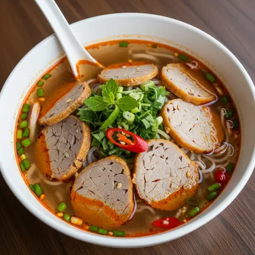 Authentic Vietnamese Mi Siu Noodle Soup | Delicious and Spicy