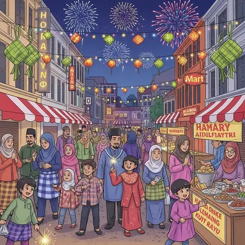 Hari Raya Aidilfitri Celebrations in Malaysia