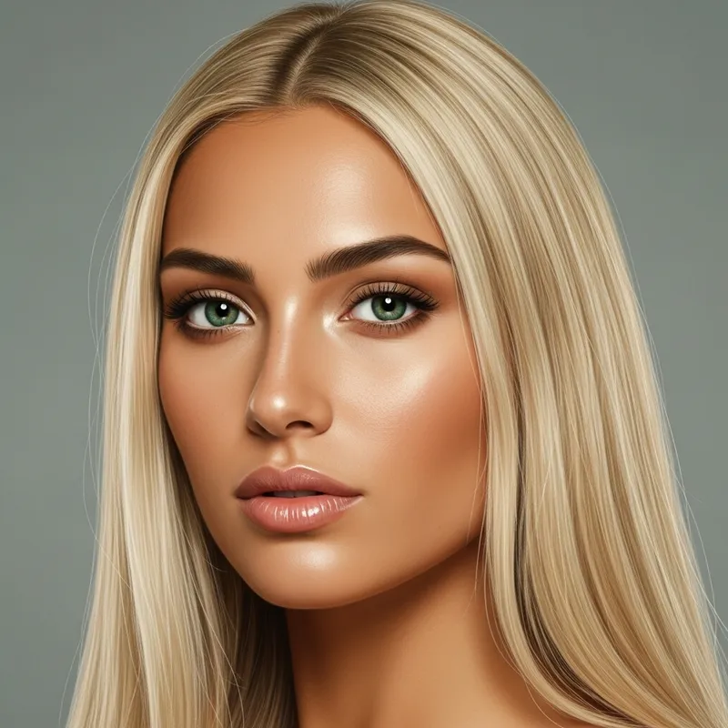 Exotic Beauty: Portrait of a Greek Russian Australian Woman