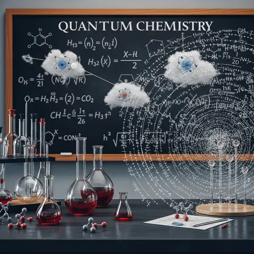 Quantum Chemistry Lab: Atoms, Molecules & Mathematical Equations