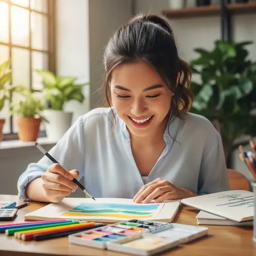 Young Asian Woman; Joyful, Focused, Determined | Positive Vibes