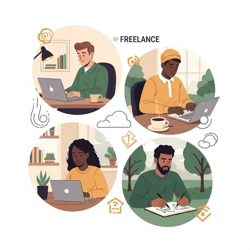 Freelancer Life: Creative Freedom & Dedication