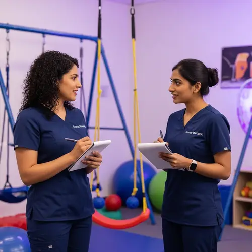 Expert Occupational Therapists Discussing Sensory Integration