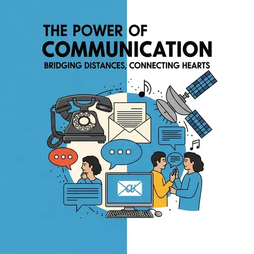 The Power of Communication Poster | Visual Representation